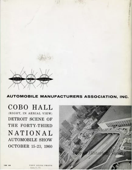 Booklet - Background Notes on National Automobile Shows