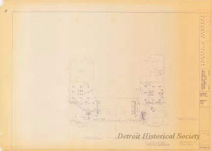 Blueprint - Detroit Residential Manpower Center
Fort Wayne, Detroit, Michigan