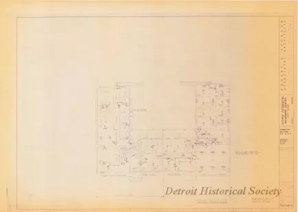 Blueprint - Detroit Residential Manpower Center
Fort Wayne, Detroit, Michigan