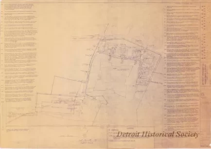 Blueprint - Detroit Residential Manpower Center
Fort Wayne, Detroit, Michigan