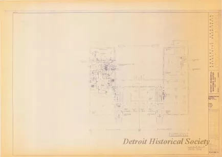 Blueprint - Detroit Residential Manpower Center
Fort Wayne, Detroit, Michigan