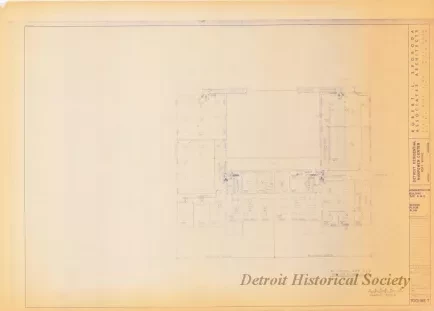 Blueprint - Detroit Residential Manpower Center
Fort Wayne, Detroit, Michigan