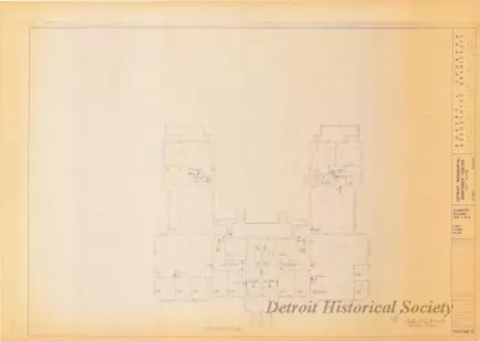 Blueprint - Detroit Residential Manpower Center
Fort Wayne, Detroit, Michigan