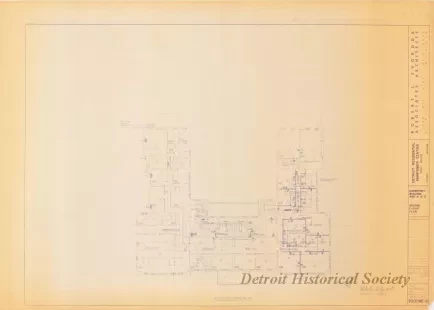 Blueprint - Detroit Residential Manpower Center
Fort Wayne, Detroit, Michigan