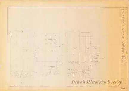 Blueprint - Detroit Residential Manpower Center
Fort Wayne, Detroit, Michigan