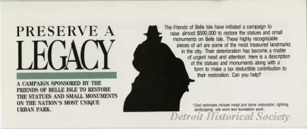 Pamphlet - Preserve a Legacy