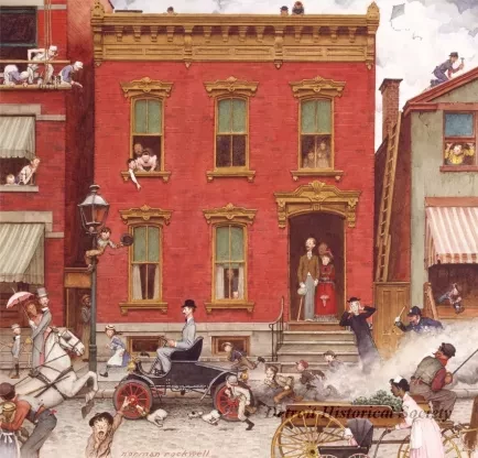 Painting - The Street was Never the Same Again