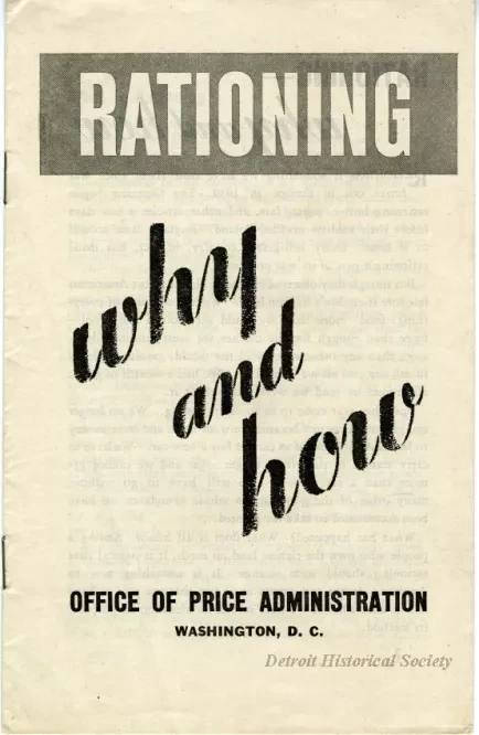 Booklet - Rationing: Why and How