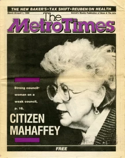 Newspaper - The Metro Times, Vol. VI, No. 23, March 26 - April 1, 1986