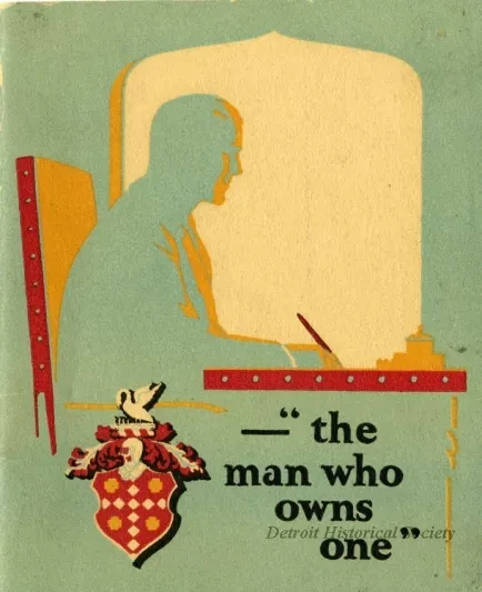 Brochure - "the man who owns one"