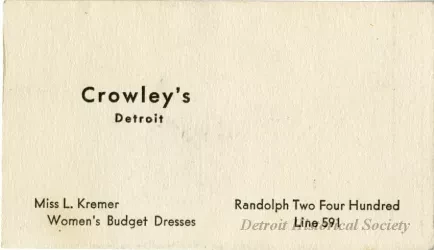 Card, Business