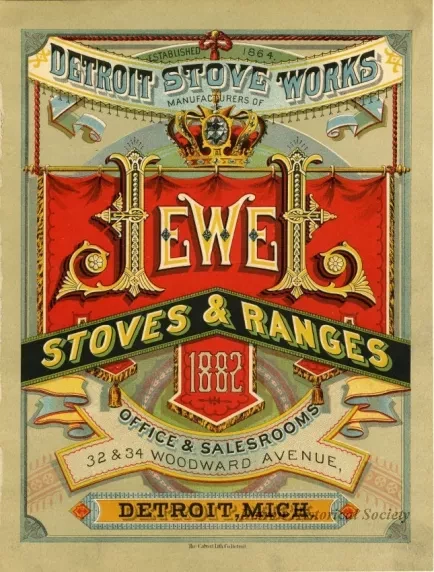 Advertisement - Jewel Stoves and Ranges 1882