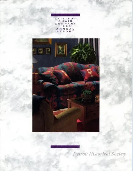 Report, Annual - La-Z-Boy Chair Company
1993 Annual Report