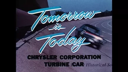 Film, Motion Picture - Chrysler: Tomorrow is Today, Turbine Film