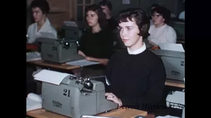 Film, Motion Picture - "Detroit Today and Tomorrow' Standard Accident Insurance Co. and Detroit Board of Education," For Telecast Feb. 16, 1958, WWJ-TV, 2:-2:30 PM