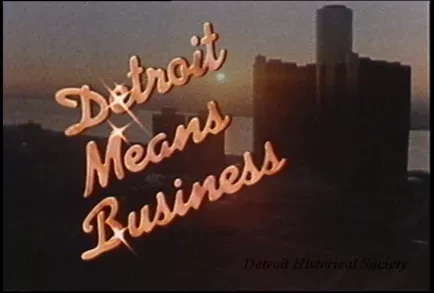 U-Matic - Urban Communications, "Detroit Means Business," W.O. # 00131, 4-29-1982