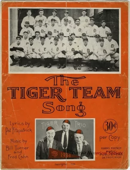 Music, Sheet - The Tiger Team Song