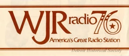 Brochure - WJR Radio 76 - America's Great Radio Station