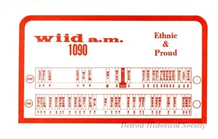 Flyer - WIID A.M. 1090 - Ethnic & Proud