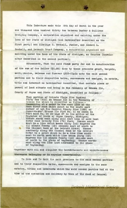 Indenture