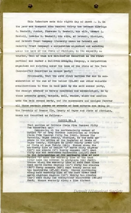 Indenture