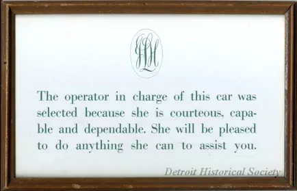 Sign, Informational