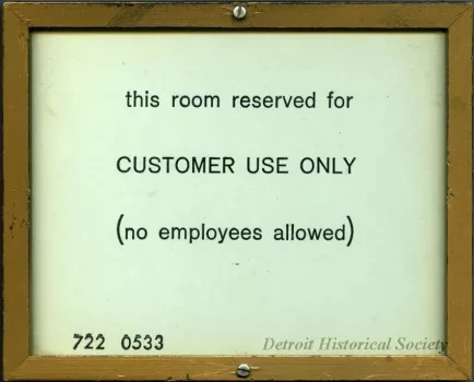 Sign, Informational