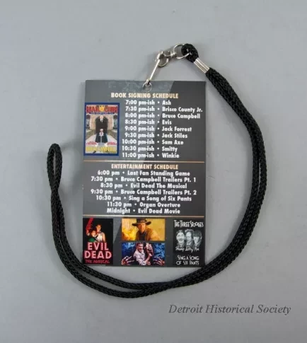 Pass - Redford Theatre
Bruce Campbell Event