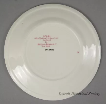 Plate, Dessert