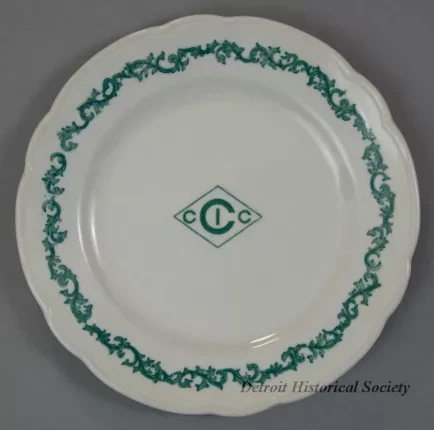 Plate, Dessert