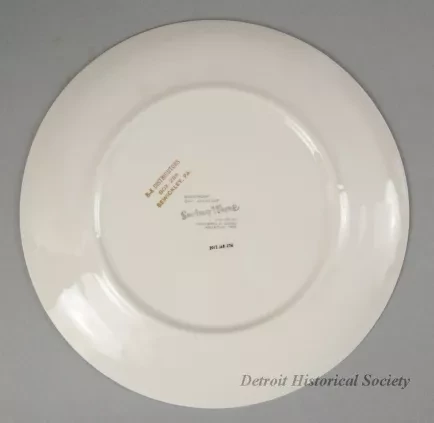 Plate, Commemorative