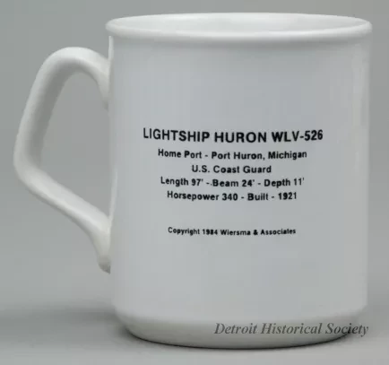 Mug, Coffee - Lightship Huron