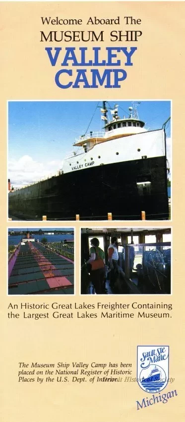 Brochure - Welcome Aboard the Museum Ship Valley Camp