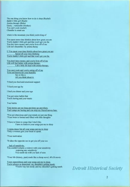 Lyrics, Song - Friends Like Us