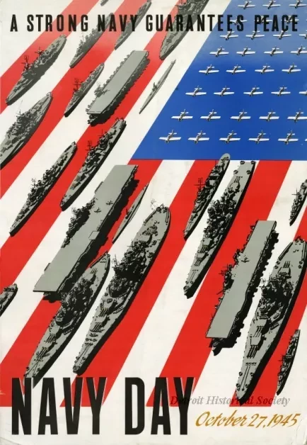 Poster - A Strong Navy Guarantees Peace