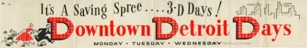 Sign - Downtown Detroit Days