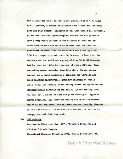 Manuscript - The Children's House