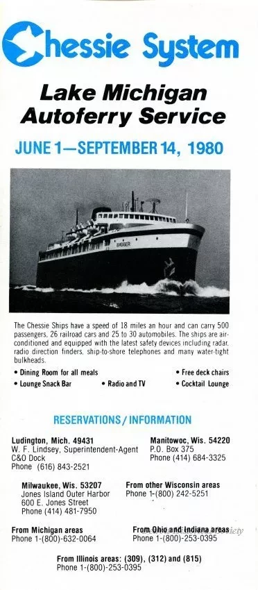 Brochure - Chessie System
Lake Michigan Autoferry Service