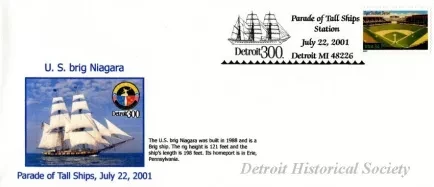 Commemorative - Parade of Tall Ships Station
July 22, 2001