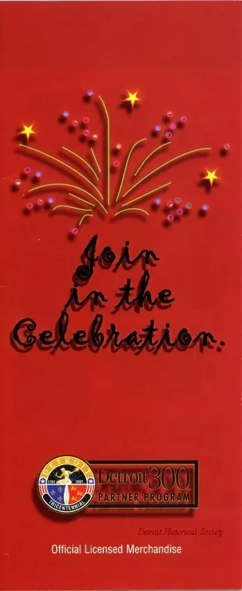 Brochure - Celebrate Your City
Detroit 300