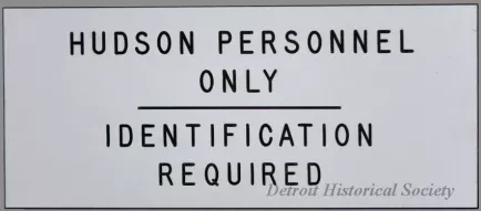 Sign, Informational