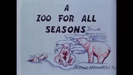 Film, Motion Picture - Detroit Zoological Park: A Zoo for All Seasons