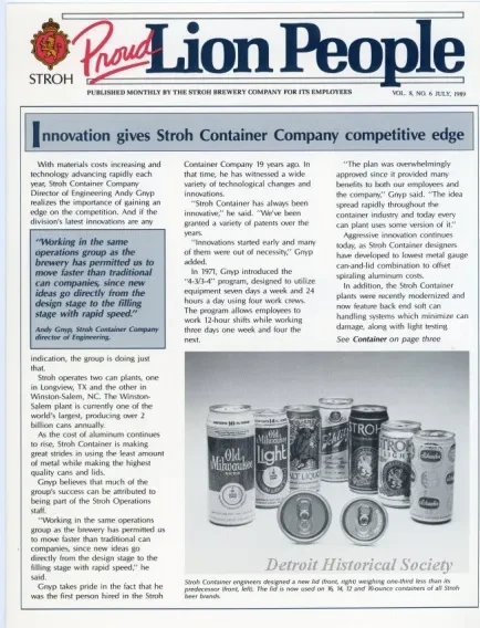 Newsletter - Proud Lion People, Vol. 8, No. 6
July, 1989