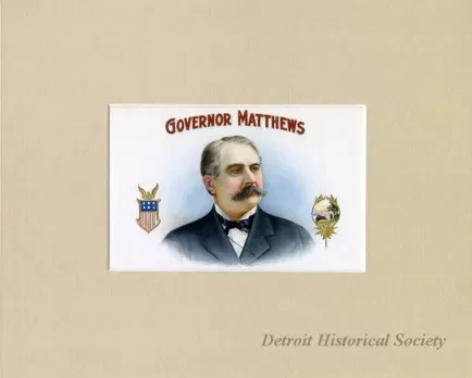 Drawing - Governor Matthews