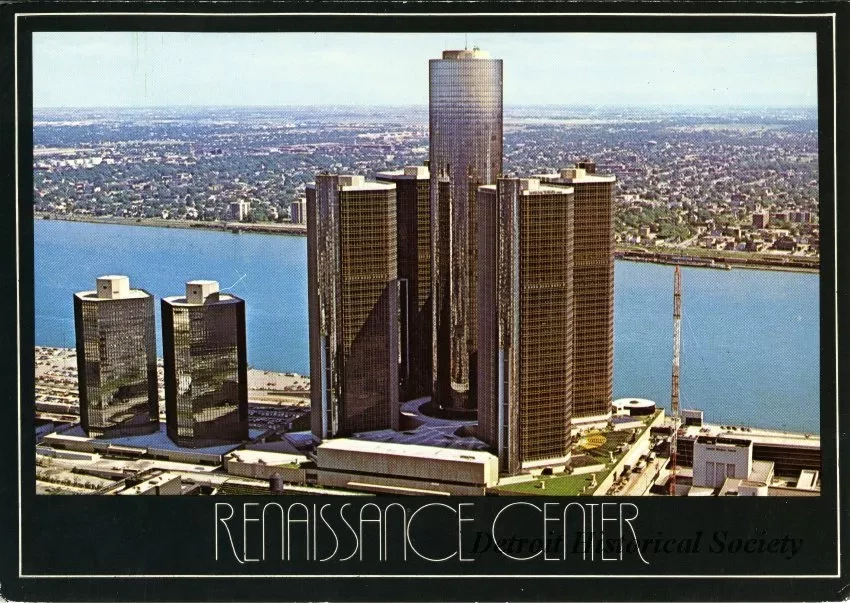 Postcard - Renaissance Center