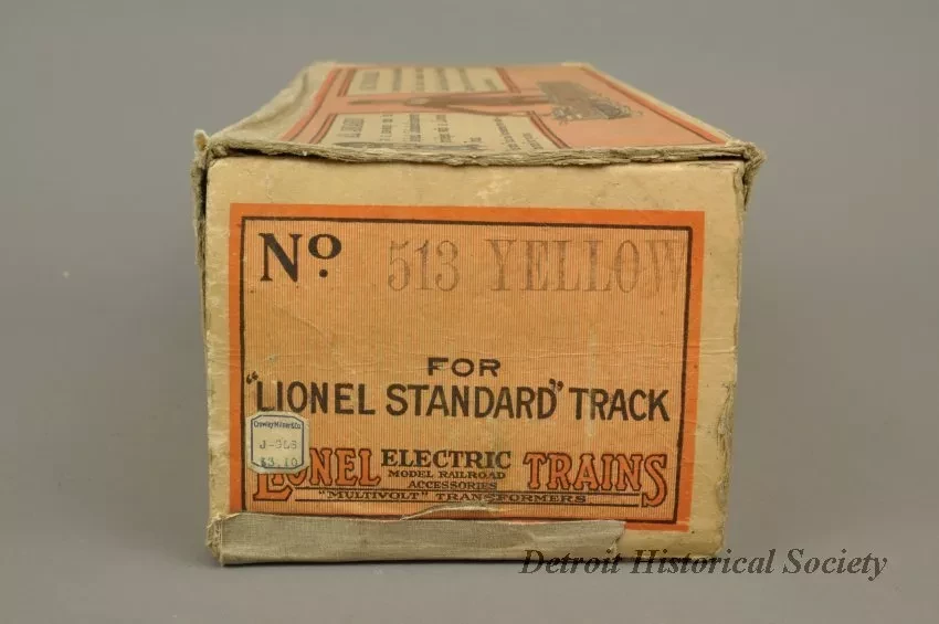 box - Lionel #513 Stock Car Std. - Side
