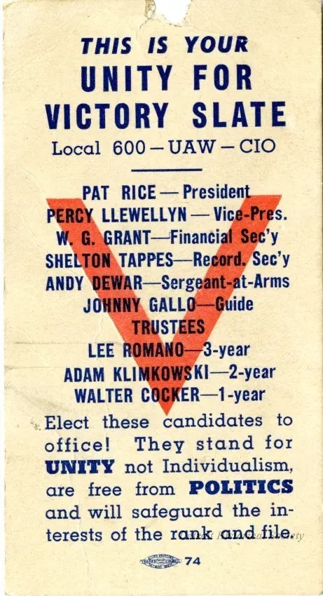 Card, Political