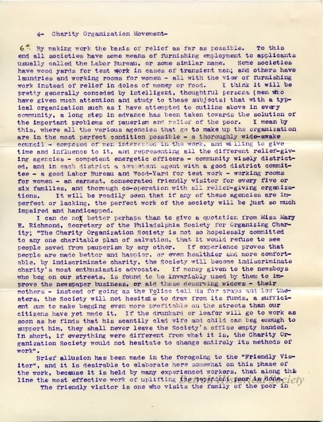 Letter - Detroit Association of Charities