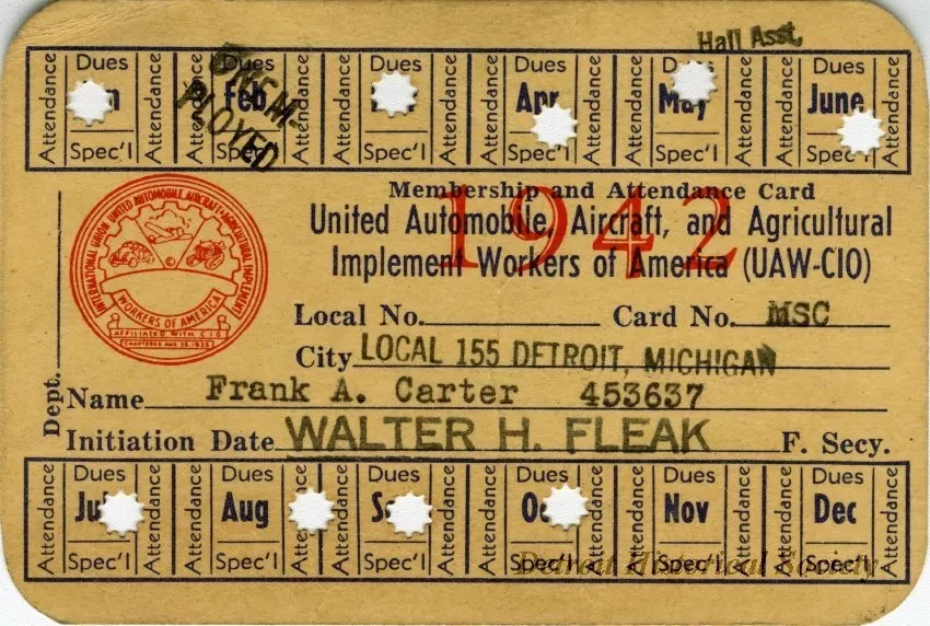 Card, Union