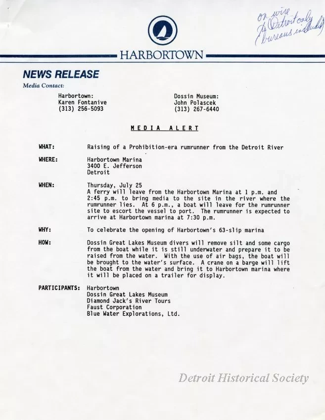 Release, News